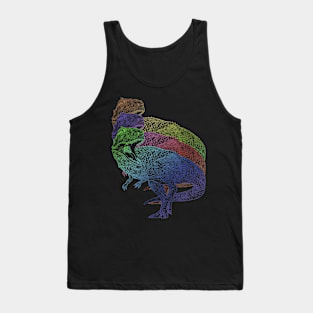 Giganotosaurus Neon Tank Top